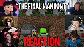 DreamSMP Members Reacts to Minecraft Speedrunner VS 5 Hunters THE LAST MANHUNT