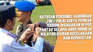 Ratusan Personel Gabungan Disiagakan Di Pos Pantau Selama Mudik Di Madiun