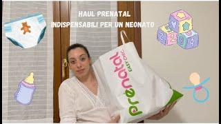 HAUL PRENATAL  Solo cose utili per larrivo di un neonato