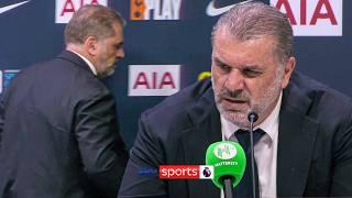 Ange Postecoglou FUMES after Spurs defeat to Manchester City 