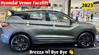 Brezza और Nexon को भूल जाओ  Hyundai Venue Facelift  2023 