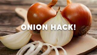 onion cutting hack