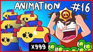 #16 BRAWL STARS ANIMATION - MEGA BOX OPENING  Lucky?