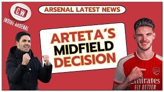 Arsenal latest news Artetas crucial midfield decision  Rice stars again  Onana transfer reaction