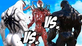 VENOM vs ANTI-VENOM vs CARNAGE - EPIC SUPERHEROES BATTLE