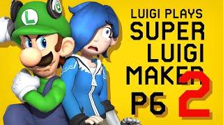 TARI TIME  Luigi Plays SUPER LUIGI MAKER 2 - PART 6 ft. Tari