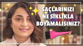 Saçlarınızı Ne Sıklıkla Boyamalısınız? - Gamze Öksel