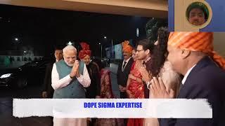 PM Modi attending wedding of old colleague daughter at Delhi  Humble and Great Personality‍️