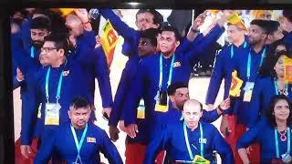 4th Asian Para Games Hangzhou 2022 Opening Ceremony Sri Lanka National Paralympic Committee 