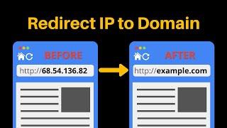How to Redirect IP Address to Domain Apache and Nginx