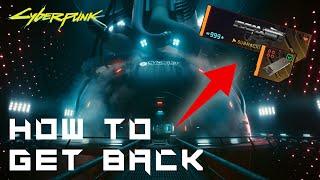 Cyberpunk 2077 - How to get back into Cynosure - PC  Xbox  PS5 - NO MODS NEEDED