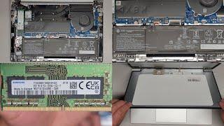 HP ProBook 430 G8 Disassembly RAM SSD Hard Drive Upgrade Battery LCD Screen Replacement Repair