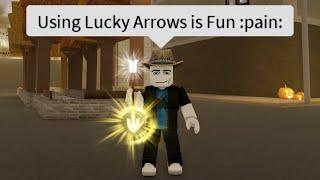 YBA Using 50 Lucky Arrows For The Halloween Update