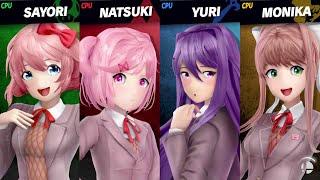 DoKi Doki Literature Club Battle Royale SSBU Mods Quickie -By Taro1321