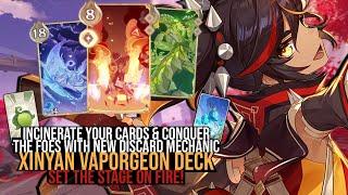 Xinyan Raises The Chunky Whale to Force Enemies Rage Quit  Xinyan Genshin TCG  Genshin Impact TCG