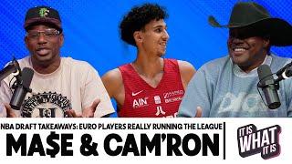 NBA DRAFT TAKEAWAYS AMERICANS GOTTA STEP IT UP BECAUSE THE EUROS ARE TAKING OVER  S4 EP49