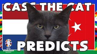 EURO 2024 QUARTER FINAL PREDICTION - NETHERLANDS vs TURKEY CASS THE CAT