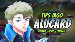 CARA MAIN ALUCARD BUFF  & COMBO ALUCARD + EMBLEM & BUILD TERSAKIT 2023   ALUCARD GAMEPLAY