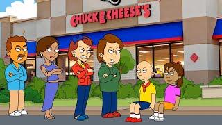 Dora & Caillou Misbehave at Chuck E Cheeses  Grounded - Temodic Bountys 10th Anniversary Special