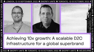 Achieving 10x growth A scalable D2C infrastructure for a global superbrand