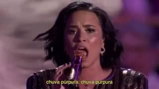 Demi Lovato - Purple Rain - Live Prince Tribute LEGENDADOTRADUÇÃO