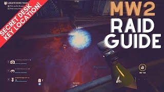 MW2 RAID Find the Hidden Key to UNLOCK the DESK  MW2 Raid GUIDE