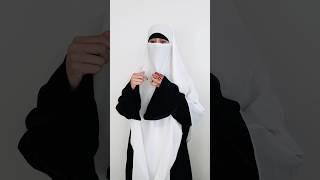 How to bind a KhimarNiqab