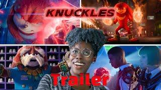 *KNUCKLES The Series*  The trailer is finally HERE  First-Time Reaction