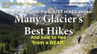 Just Hikes in Glacier National Parks Many Glacier area