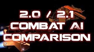 Elite Dangerous 2.1 - 2.0  2.1 NPC Combat AI Comparison