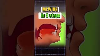 mewing is easier after using these 3 steps
