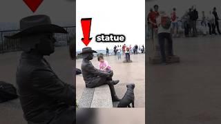 FUNNY Statue Jumpscare Prank