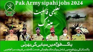 pak army new jobs 2024 online apply  quiz with Basit