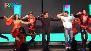 Salman Khan With brother Sohail Khan In a promotional event of Tubelight