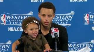 Steph Currys Daughter Riley Steals the Show