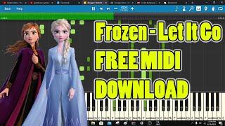 Frozen - Let It Go Piano Version + Midi Download