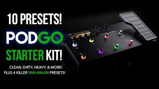 Line 6 Marketplace - The Pod Go Starter Kit 10 Preset Bundle