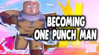 Becoming One Punch Man in Boku No Roblox Remastered  iBeMaine