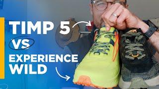 Altra Timp 5 vs. Altra Experience Wild Altras First 4mm Drop Trail Running Shoe