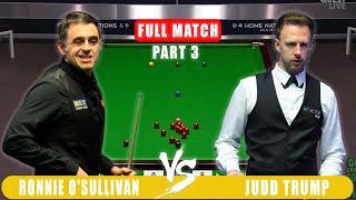 Ronnie OSullivan vs Judd Trump Northern Ireland Open Final Snooker Highlights 7 8 Part 3