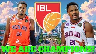 Justin Brownlee Wins The Championship In Indonesia With His Team Pelita Jaya