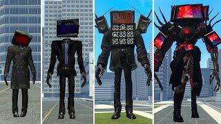 EVOLUTION OF CORRUPTED TITAN TV MAN - Skibidi Toilet In Garrys Mod