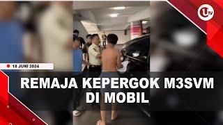 KEPERGOK M3SVM DALAM MOBIL REMAJA KABUR DIKEJAR SATPAM  U-NEWS