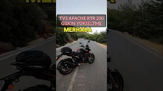 TVS APACHE RTR 200 GİDON YÜKSELTME MONTAJ VE NE HİSSETTİRDİ DETAYLAR UZUN VİDEODA #snewmotovlog #TVS