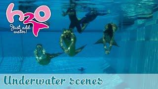 H2O Just Add Water - Behind the scenes Underwater scenes