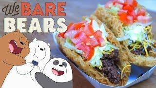 How to Make RAMEN TACOS from We Bare Bears  Feast of Fiction