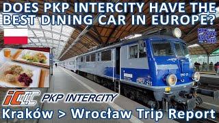 EUROPES BEST DINING CAR?  PKP INTERCITY KRAKOW TO WROCŁAW REVIEW