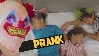 PRANK BANGUNIN SAHUR ADIK YANG PHOBIA BADUT