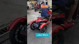 modifikasi motor roda tiga Genio