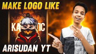 How to Make GAMING LOGO like Arisudan YT  Free Fire Mascot Logo in Android